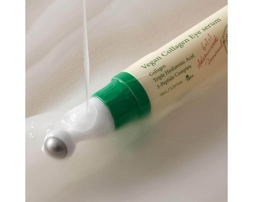 Sérum de péptidos para el contorno de ojos con aplicador de masaje AXIS-Y Vegan Collagen Eye Serum, 10 ml