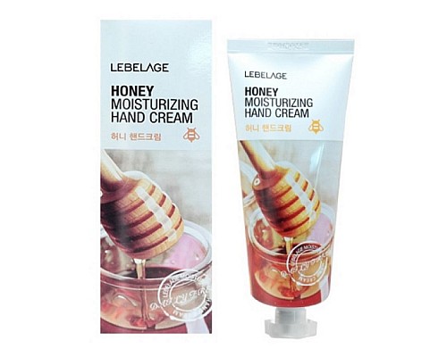 Crema hidratante para manos con extracto de miel — nutrición, suavidad y protección LEBELAGE Honey Moisturizing Hand Cream (100 ml)
