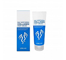 Crema hidratante para pies con colágeno — suavidad, nutrición y elasticidad LEBELAGE Crema Hidratante con Colágeno para Pies (100 ml)
