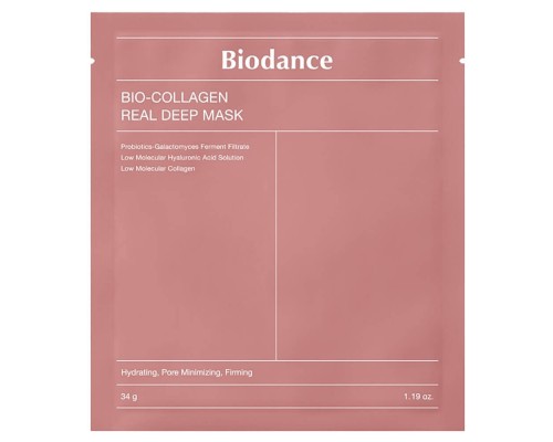 Overnight hydrogel mask with collagen for skin elasticity - Biodance Bio-Collagen Real Deep Mask