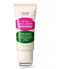Crema de masaje con rodillo para el cuello con retinal – CKD Retino Collagen Small Molecule 300 Guasha Neck Cream, 50 ml