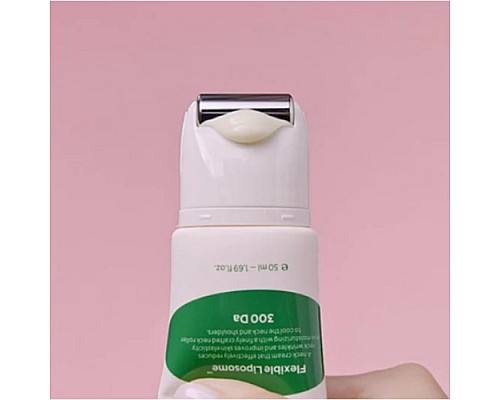 Crema de masaje con rodillo para el cuello con retinal – CKD Retino Collagen Small Molecule 300 Guasha Neck Cream, 50 ml