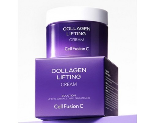 Crema lifting con colágeno y péptidos Cell Fusion C Lifting Cream, 50 ml