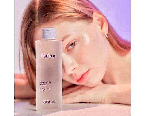 Tónico reafirmante facial con colágeno y retinol - Fraijour Retin-Collagen 3D Core Toner   ES- 2 / LV-0