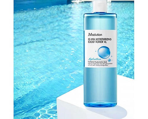 Moisturizing Toner with Hyaluronic Acid JMsolution B5 Hya Boost Toner XL 500 ml