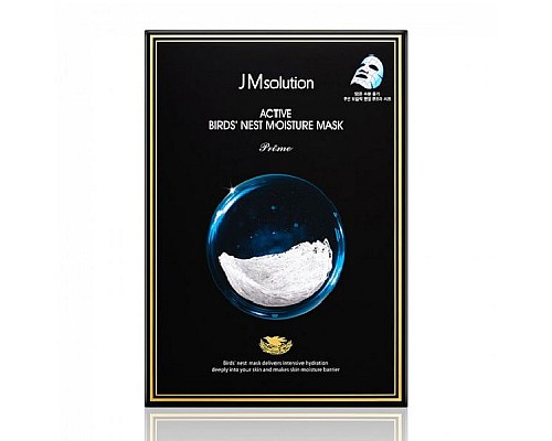 Ultra-thin Sheet Mask with Birds Nest Extract JMsolution Active Birds Nest Moisture Mask Prime
