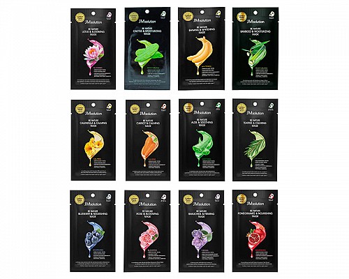 JMSOLUTION Be Nature Complete Care Set (12 Masks)