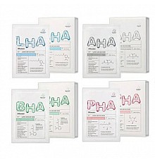 JMsolution Exfoliating Mask Collection — LHA, AHA, PHA, BHA