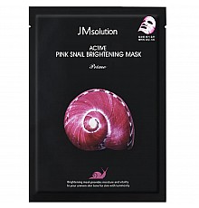 JMsolution Active Pink Snail Brightening Mask Prime 30ml