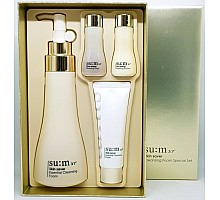 Премиальный набор уходовых средств с очищающей пенкой SU:M37 Skin Saver Cleansing Foam Special Set