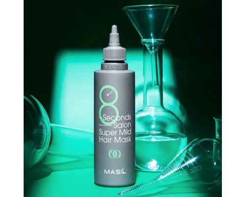 Mascarilla reparadora para cabello debilitado Masil 8 Seconds Salon Super Mild Hair Mask 200 ml