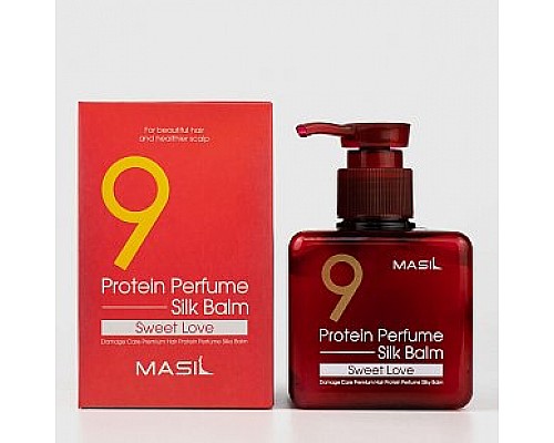 Bálsamo capilar sin enjuague con proteínas Masil 9 Protein Perfume Silk Balm Sweet Love 180 ml