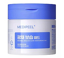 Hydrating Pads with 10 Types of Hyaluronic Acid for Radiant and Plump Skin -MEDI-PEEL MOOLTOX GLOW MOISTURIZING PAD 2.0