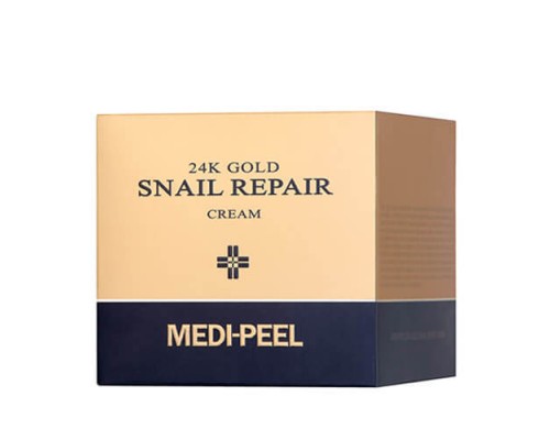 MEDIPEEL 24K Gold Snail Cream Crema premium con mucina de caracol y oro de 24K