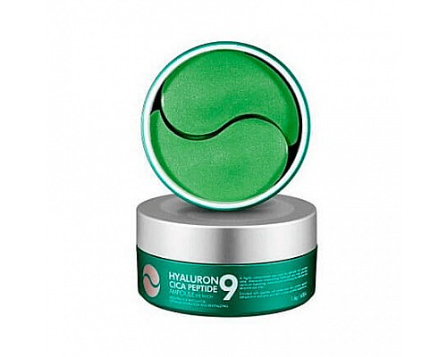 Успокаивающие гидрогелевые патчи с пептидами  Medi-Peel Hyaluron Cica Peptide 9 Ampoule Eye Patch, 60 шт