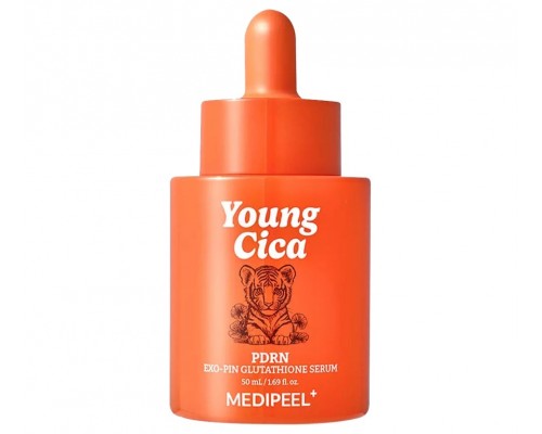 Suero alclarador MEDIPEEL Young Cica PDRN Exo-Pin Glutathione Serum 50 ml