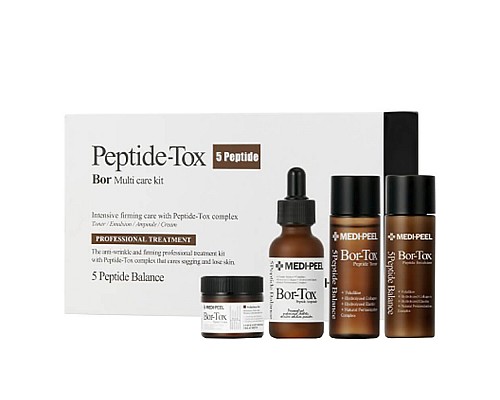 Set Lifting Premium con Efecto Botox – MEDIPEEL Peptide-Tox 5 Peptide Bor Multi Care Kit