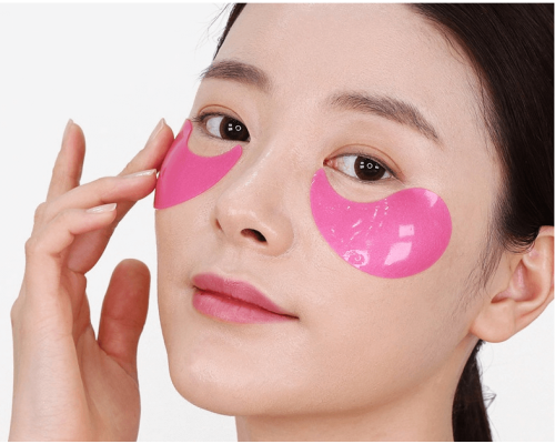 Eye Patches with Rose Extract and Peptides — Medi-Peel Hyaluron Rose Peptide 9 Ampoule Eye Patch