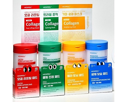 Peeling Pads with Probiotics for Lifting, Cleansing and Pore Tightening-MEDI-PEEL LACTO PORE LIFTING PAD