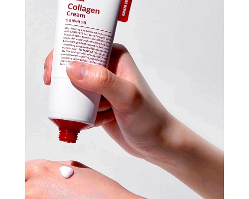 Crema barrera con colágeno y péptidos MEDI-PEEL Red Lacto Peptide Collagen Barrier Cream 80 ml