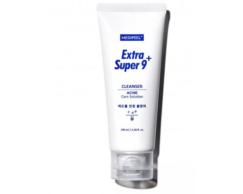Espuma limpiadora para piel problemática MEDIPEEL Extra Super 9 Plus 100 ml
