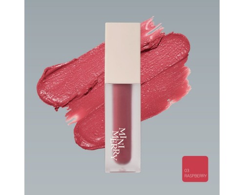 Tinte labial aterciopelado MINIMERRY Velvet Tint 03