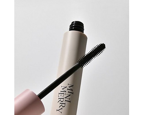 Máscara resistente al calor con efecto volumen y curvatura MINIMERRY Curling & Volume Mascara