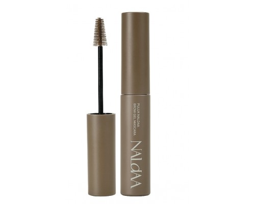 Gel para cejas PULUK Brow Gel Mascara NALDAA Gray Brown