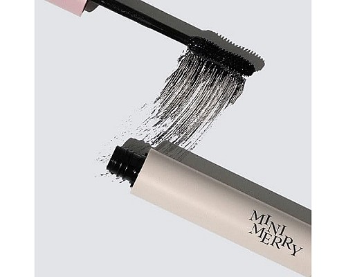 Máscara resistente al calor con efecto volumen y curvatura MINIMERRY Curling & Volume Mascara