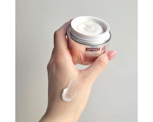 Crema facial lifting con péptidos y Matrixyl - MEDIPEEL Peptide 9 Volume Tension Tox Cream PRO, 50 ml
