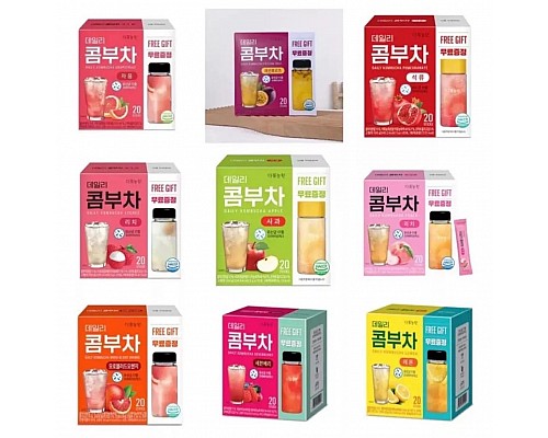 Daily Kombucha Green Grape DaCha NongWon 20