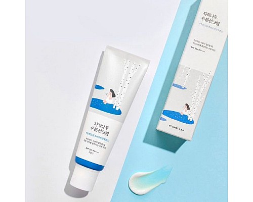 Protector solar Round Lab Birch Juice Moisturizing Sunscreen SPF50+ PA++++