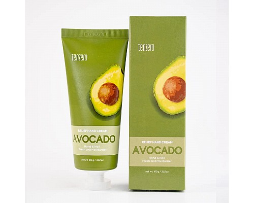 Crema para manos con Aguacate Tenzero Relief Hand Cream Avocado 50 ml