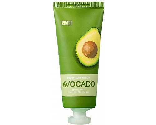 Crema para manos con Aguacate Tenzero Relief Hand Cream Avocado 50 ml