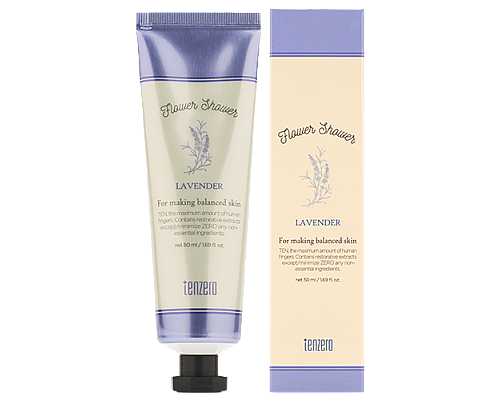 Crema para manos y uñas Tenzero Lavender Hand & Nail Cream, 50 ml
