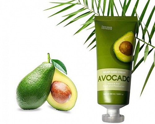 Crema para manos con Aguacate Tenzero Relief Hand Cream Avocado 50 ml