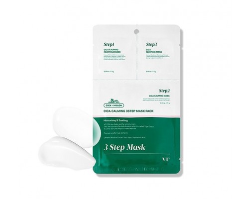 Mascarilla VT Cica Calming 3-Step Mask Pack