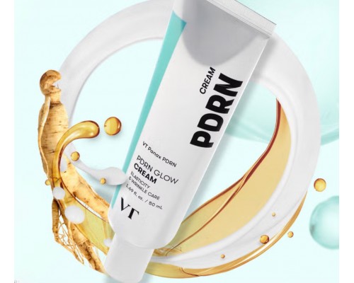 Crema hidratante con efecto de luminosidad — VT PDRN Glow Cream 50 ml