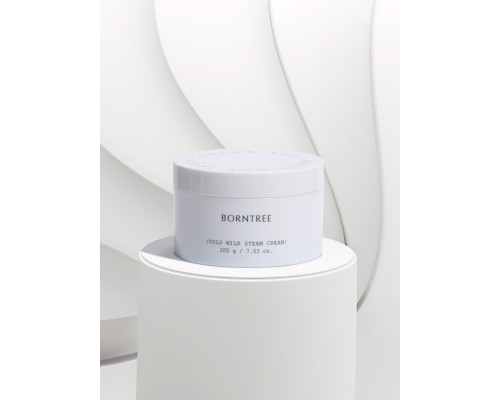 Borntree Gold Milk Steam Cream, 200 ml