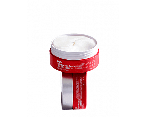 Антивозрастные гидрогелевые патчи с коллагеном и лактобактериями - MEDIPEEL Red Lacto Collagen Eye Patch, 60 шт