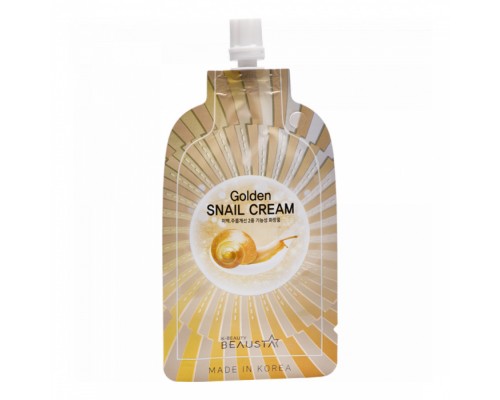Crema Regeneradora para el Rostro con Mucina de Caracol / Golden Snail Cream Beausta , 15 ml