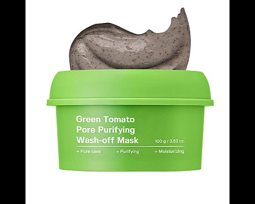 Sungboon Editor Green Tomato Pore Purifying Wash-Off Mask 100g